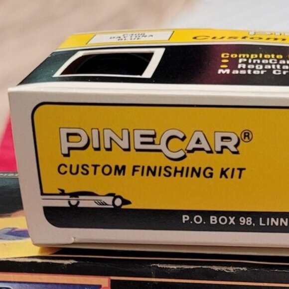 Boy Scouts of America Official PineCar Custom Finishing Kit - For Display VTG - Picture 5 of 6